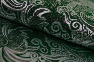 Ткань костюмная жаккард, 135 гр/м2, шир.150см, цвет зелёный№4 - купить в Белгороде. Цена 441.94 руб.