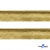 Кант атласный 136, шир. 12 мм (в упак. 65,8 м), цвет золото - купить в Белгороде. Цена: 433.08 руб.