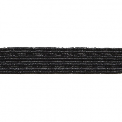Резинка продежка С-52, шир. 7 мм (20 шт/10 м), цвет чёрный - купить в Белгороде. Цена: 1 338.93 руб.
