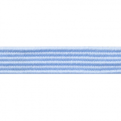 Резиновые нити с текстильным покрытием, шир. 6 мм ( упак.30 м/уп), цв.- 108-голубой - купить в Белгороде. Цена: 155.22 руб.