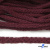 Шнур плетеный d-6 мм круглый, 70% хлопок 30% полиэстер, уп.90+/-1 м, цв.1070-бордовый - купить в Белгороде. Цена: 588 руб.